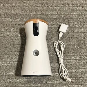 Furbo Smart Dog Camera in White and Tan